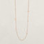 Chaine d'ancre Contour long necklace, View: Worn, worn, view 1 of 3
