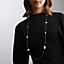 Chaine d'ancre Contour long necklace, View: Worn, worn, view 2 of 3