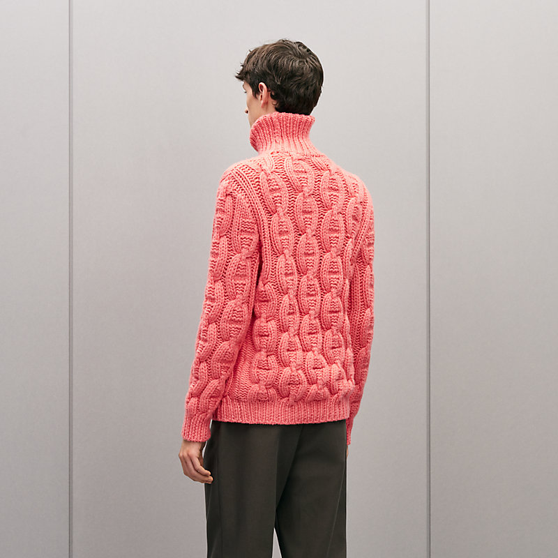 "Chaine d'Ancre d'Hiver" turtleneck sweater