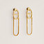 Chaine d'ancre Danae earrings, View: Worn, worn, view 1 of 1