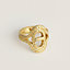 Chaine d'ancre Danae ring, medium model, View: Worn, worn, view 1 of 2