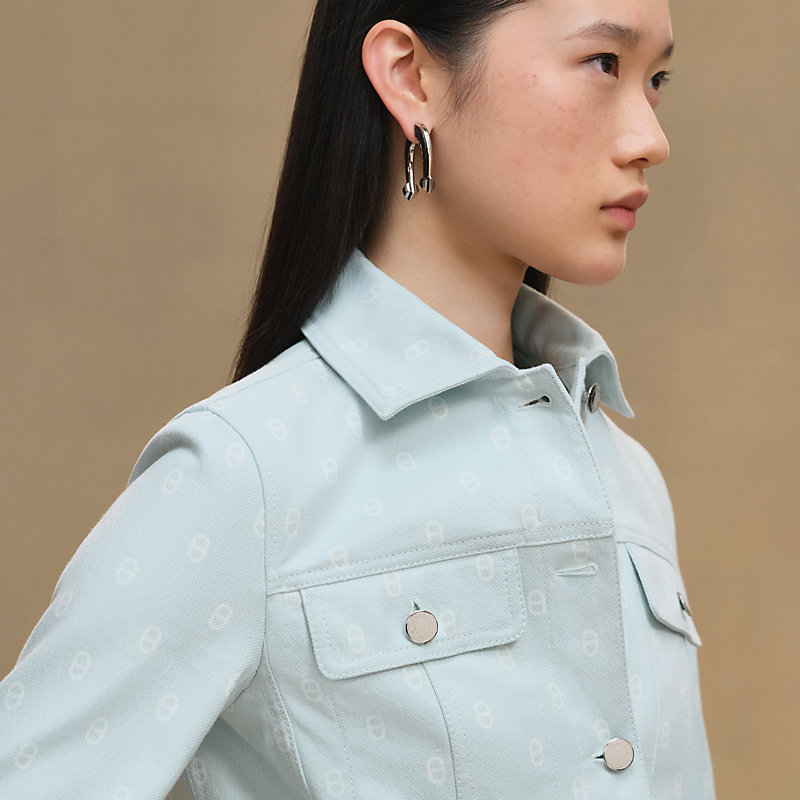 【大人気商品★】Hermes Chaine d’Ancreデニムジャケット Chaine d'Ancre