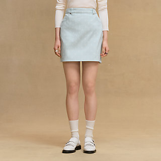 chaine-d-ancre-denim-miniskirt