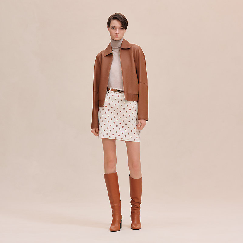 chaine-d-ancre-denim-miniskirt