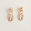 Chaine d'ancre Divine earrings, large model, View: Worn, worn, view 1 of 1