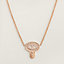 Chaine d'ancre Divine pendant, small model, View: Worn, worn, view 1 of 3
