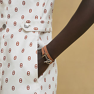 ＊オシャレ＊【HERMES】チュニック Chaine d'Ancre プリント Chaine d'ancre bracelet, medium model | Hermès USA