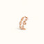 Chaine d'ancre Enchainee left single earring, View: Worn, worn, view 1 of 1
