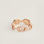 Chaine d'ancre Enchainee ring, small model, View: front, front, view 1 of 2