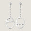 Chaine d'Ancre Game earrings, medium model, View: front, front, view 1 of 1