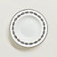 Chaine d'Ancre platinum soup plate, View: Worn, worn, view 1 of 3