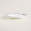 Chaine d'Ancre platinum soup plate, View: Worn, worn, view 3 of 3