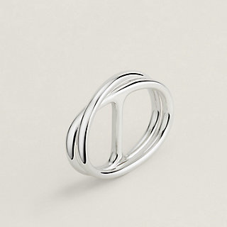 Chaine d'ancre Punk double ring