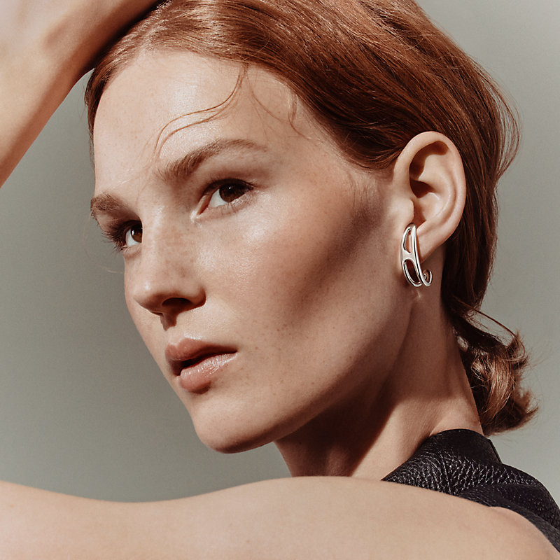 Chaine d'ancre Punk earrings