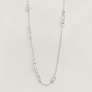 Chaine d'ancre Punk long necklace