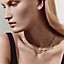 Chaine d'ancre Punk necklace, medium model, View: Worn, worn, view 2 of 2