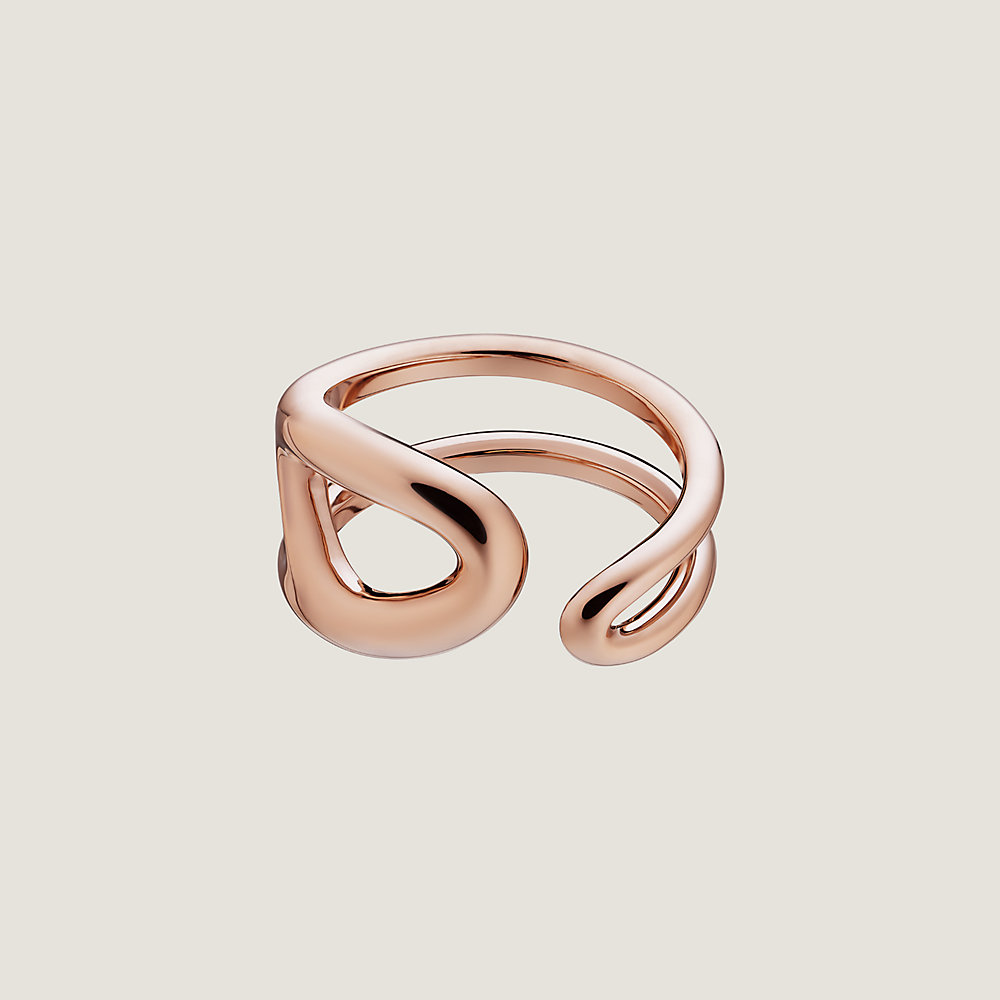 Chaine d'ancre Contour ring, medium model