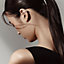 Chaine d'ancre Punk single ear cuff, View: Worn, worn, view 2 of 3