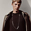 Chaine d'ancre Punk 롱 네크리스, 보기: 이미지: 제품 착용 이미지, worn, 3개 중 4번째 보기
