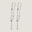 Chaine d'Ancre Punk 이어링, 스몰 모델, 보기: 앞, front, 1개 중 1번째 보기