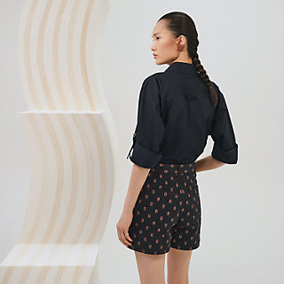 HERMES 「Chaine d'Ancre」ショートパンツ ラグジュアリー♪】HERMES ショートパンツ《Chaine d'Ancre