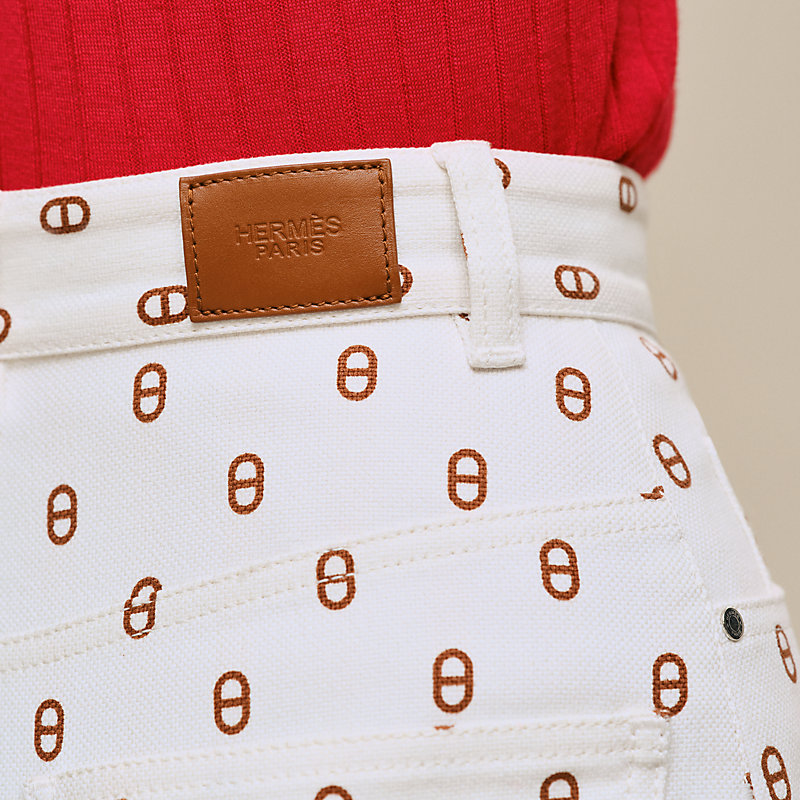 "Chaine d’Ancre" straight leg pants