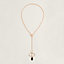 Chaine d'ancre Verso pendant, large model, View: front, front, view 3 of 4
