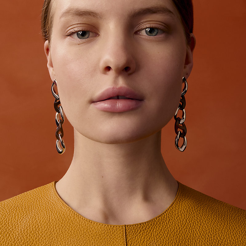 Chaine'H earrings | Hermès USA