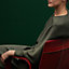 Chaise Sellier chair with armrests, View: Worn, worn, view 2 of 2