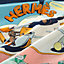 Châle 140 Hermès Locomotion, Vue: Vue détaillée, detail, vue 3 sur 3