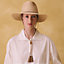 Chapeau Faubourg Tressage, Vue: Vue portée, worn, vue 1 sur 4