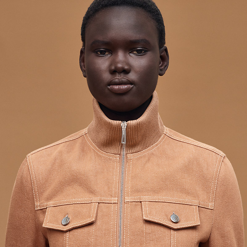 Chaqueta de inspiración denim