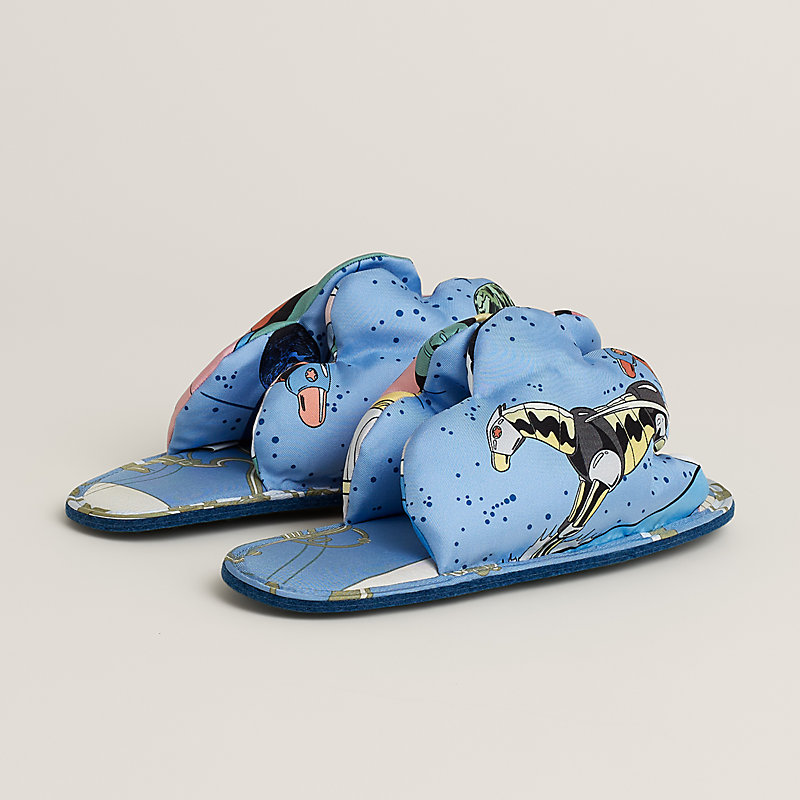 Chaussons en soie