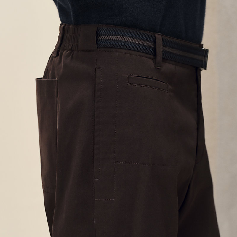 Chelsea pants with striped strap detail