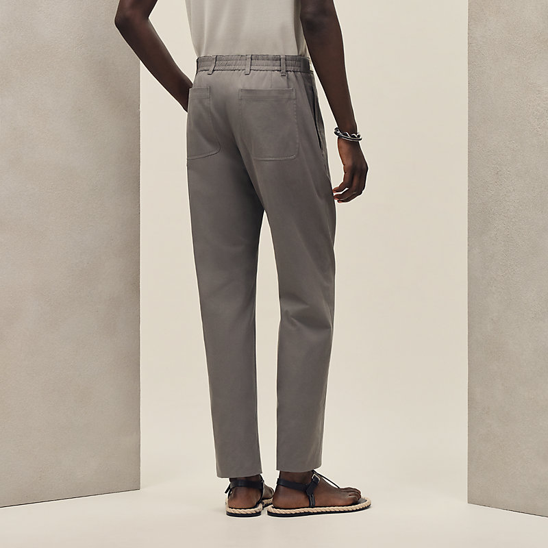 Chelsea pants with striped strap detail