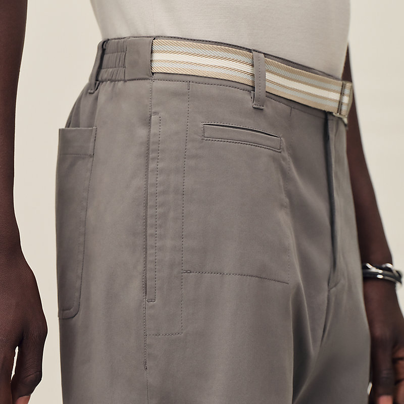 Chelsea pants with striped strap detail