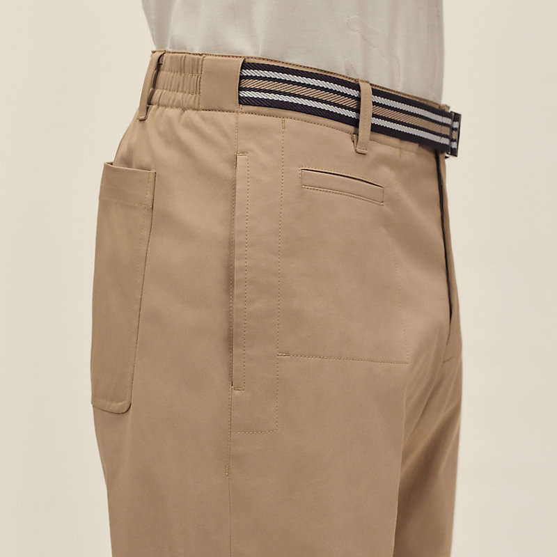 Chelsea pants with striped strap detail