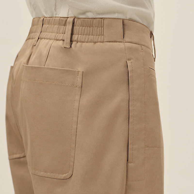 Chelsea pants with striped strap detail
