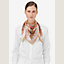 Chemins de Corail scarf 90, View: Worn, worn, view 2 of 2