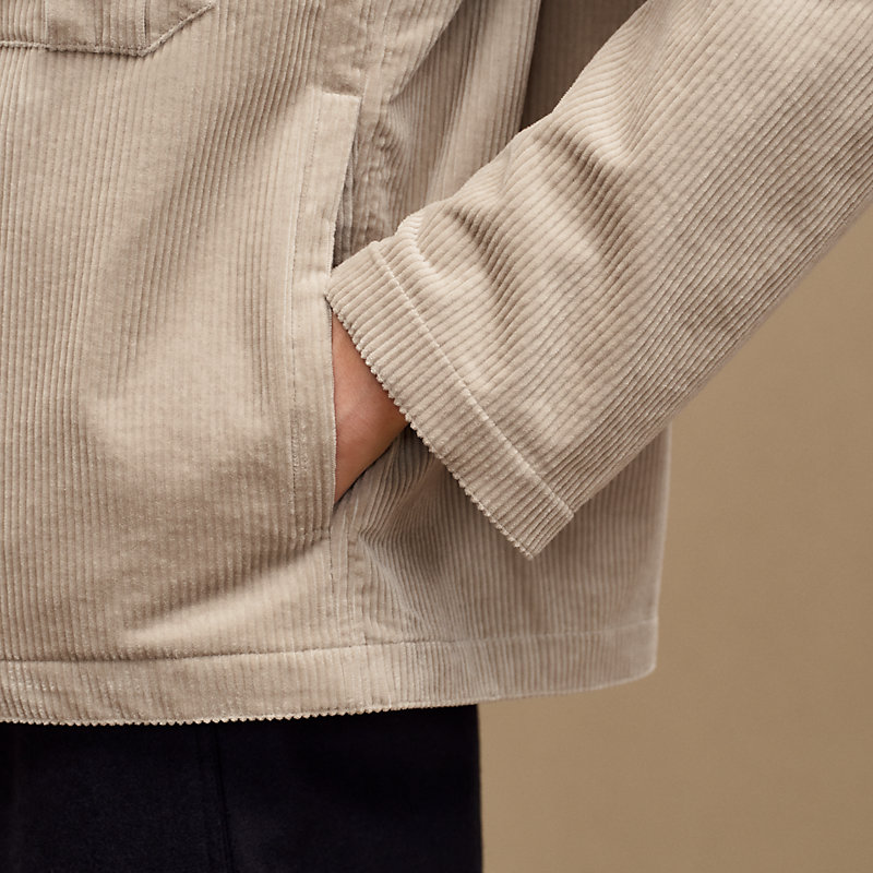 Chemise blouson poches soufflets