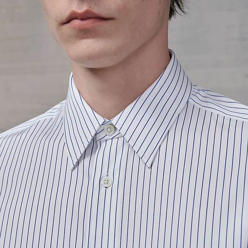 洗練されたフィット感 HERMES Chemise corps ajuste シャツ Chemise corps ajusté col Faubourg | Hermès France