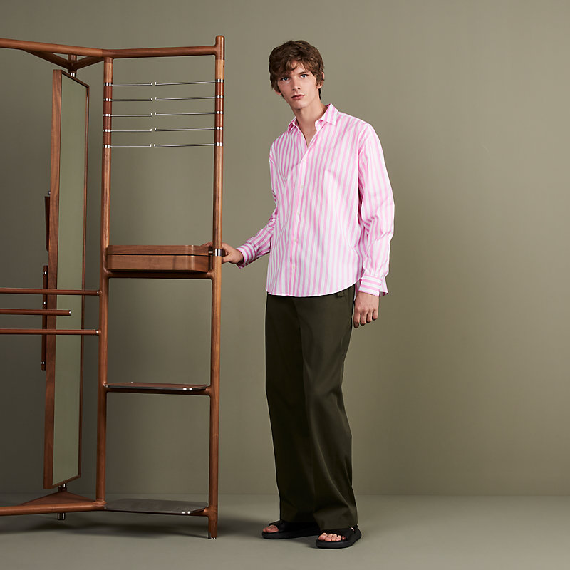 Chemise corps ample col souple