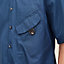 Chemise corps droit manches courtes patte cuir, Vue: Vue portée, worn, vue 5 sur 6