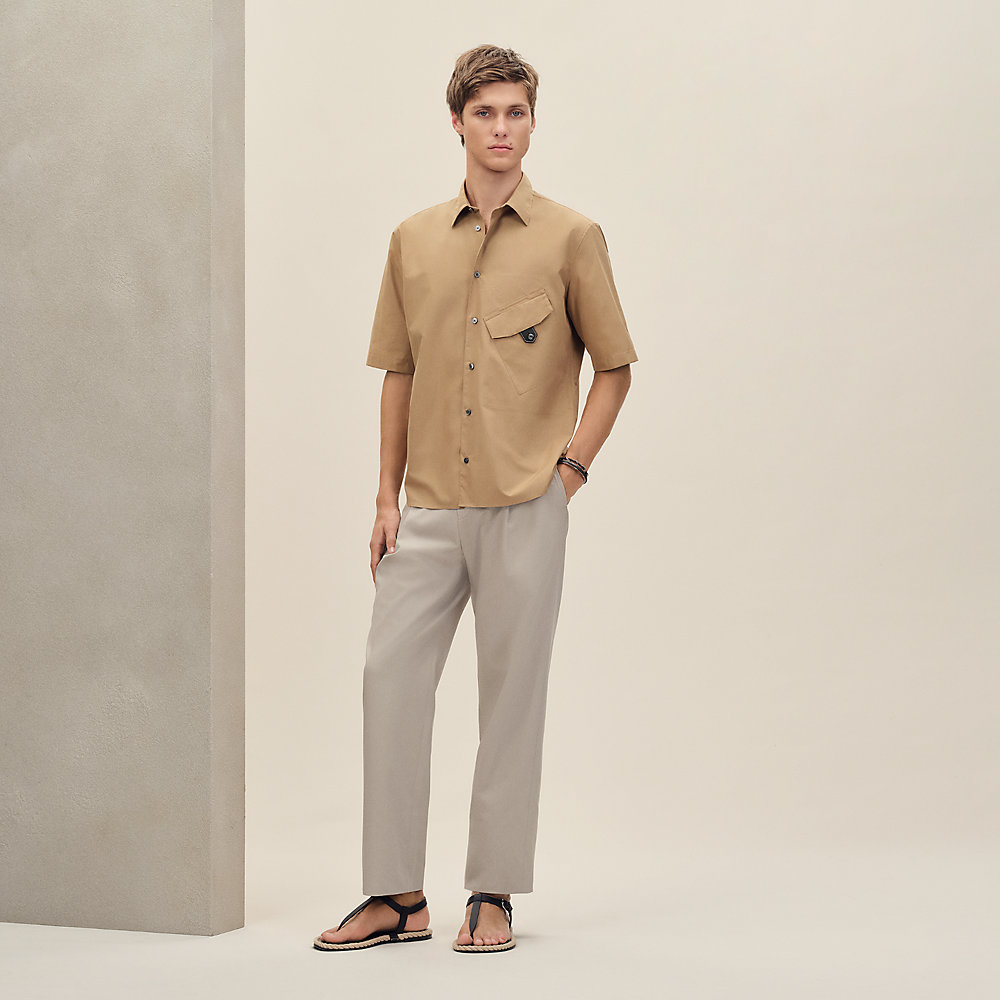 Chemise Simms homme grande pêche stretch logo poches boutonnée manches