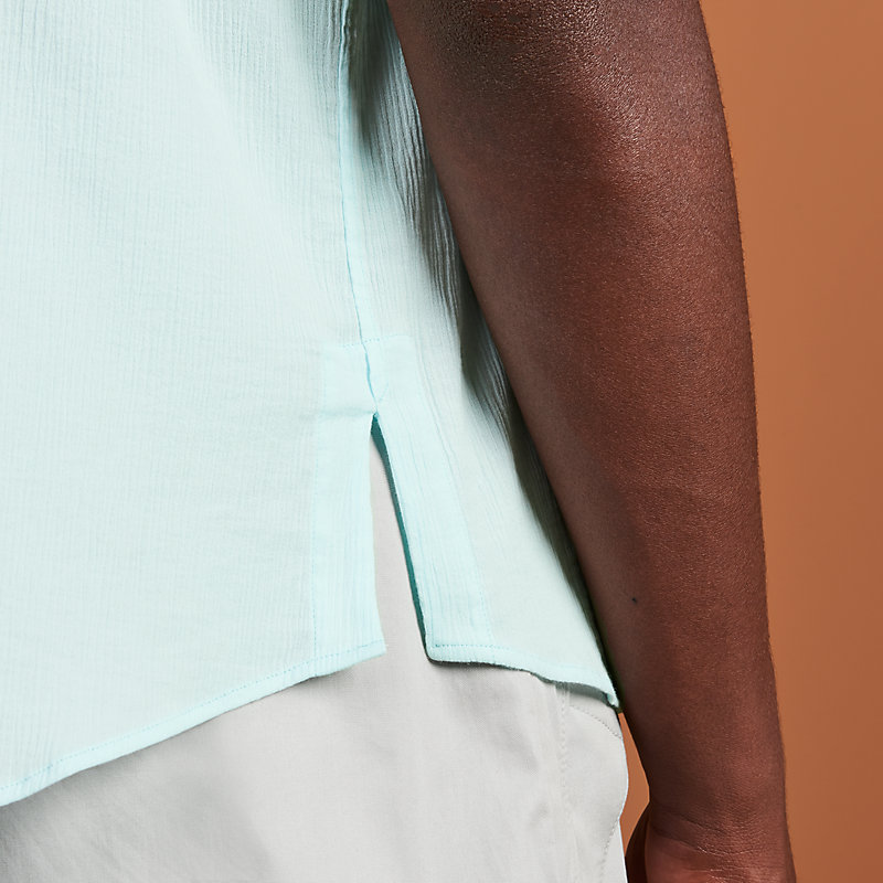 Chemise corps polo à poches