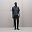 Chemise manches courtes «&nbsp;détail cuir&nbsp;», Vue: Vue portée, worn, vue 1 sur 6