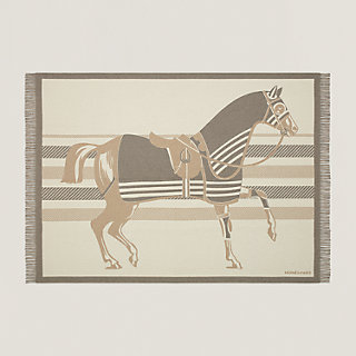 Cheval a la Couverture blanket