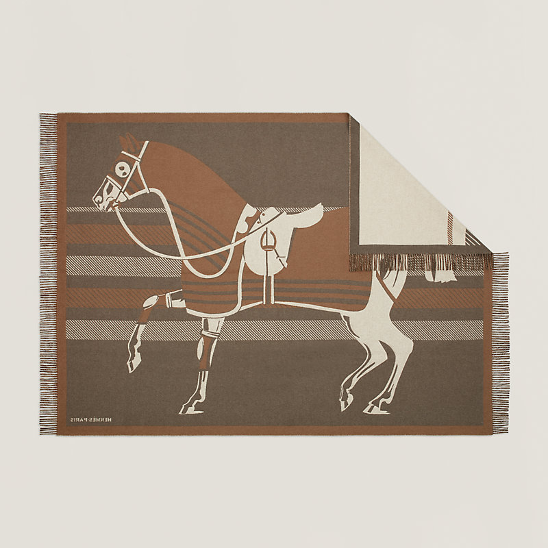 Cheval a la Couverture blanket