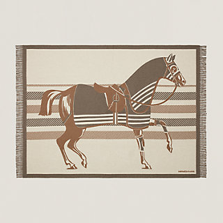 Cheval a la Couverture blanket