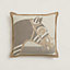 Cheval a la Couverture pillow, View: above, above, view 1 of 4